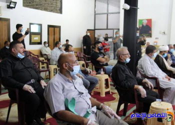 مجلس العزاء على روح اية الله الشيخ الناصري في مركز الشيخ عباس الخويبراوي