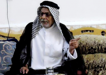 الشيخ كاظم ال شبرم شيخ عشائر العساكرة(من الارشيف).