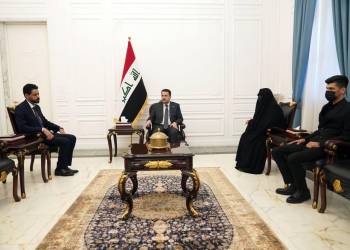 ‎رئيس مجلس الوزراء محمد شياع السوداني يستقبل عائلة الناشط المختطف سجاد العراقي‎