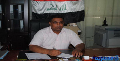مدير بلدية الناصرية الجديد كاظم الصافي