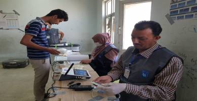 منظمة تموز: تعطل عدد من اجهزة التصويت في مراكز الاقتراع بمحافظة ذي قار 