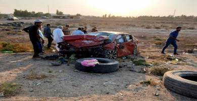 مصرع سائق وإصابة ركاب بعد شجار داخل سيارة أجرة شمال الناصرية 