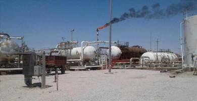 ايقاف عملية الانتاج في حقل الناصرية "الكطيعة" النفطي
