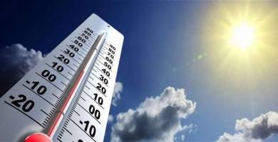 انواء الناصرية: استمرار ارتفاع درجات الحرارة والرطوبة النسبية