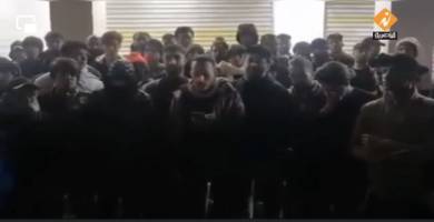 بالفيديو: محتجو ساحة الحبوبي يعلنون عن اعتصام مفتوح لحين الكشف عن قتلة المتظاهرين ومحاسبة المتسببين