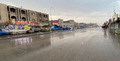 الناصرية تسجل اعلى كمية لأمطار منذ بداية فصل الشتاء 