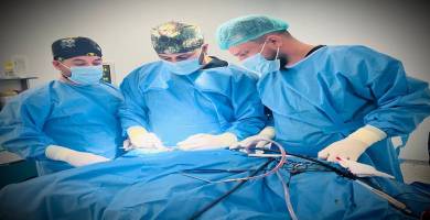  الناصرية: نجاح عملية جراحيَّة نوعية لطفل أُصيب برصاصة في الدماغ