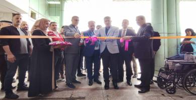 إفتتاح صالة طوارئ مستشفى الحسين التعليمي والطابق الاول بعد تأهيلهما