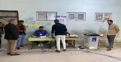 انتخابات ذي قار تعلن بدء عملية العد والفرز اليدوي لمحطات الاقتراع العام