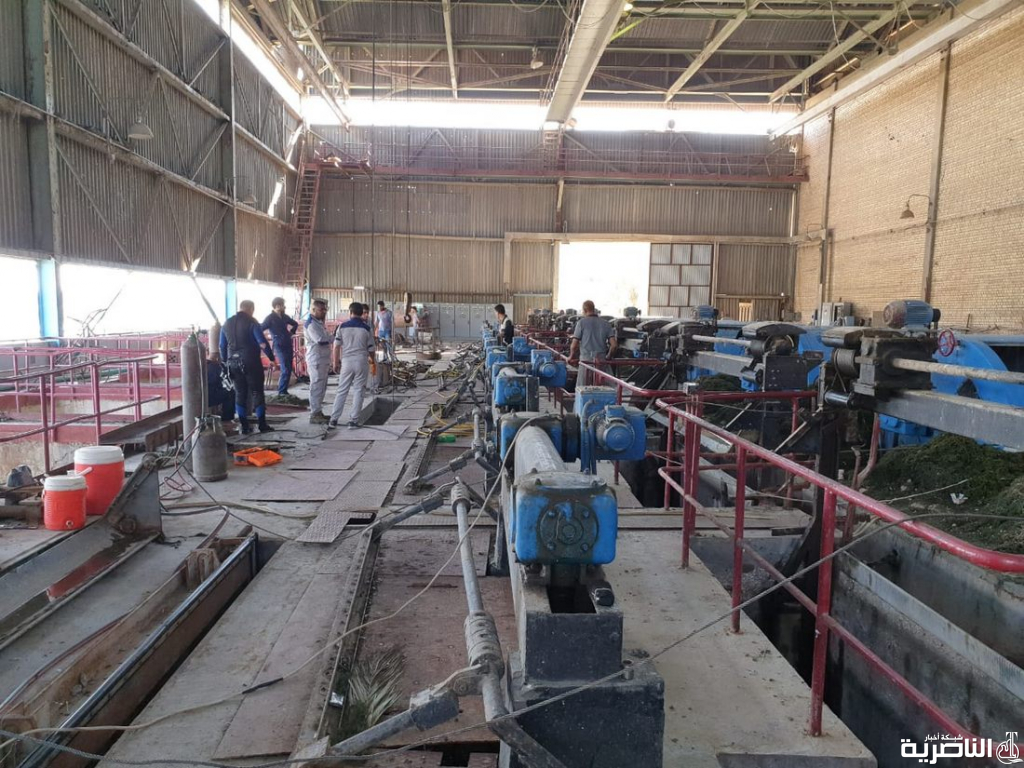 بالصور :الشمبلان يهدد محطة كهرباء الناصرية بالاطفاء التام