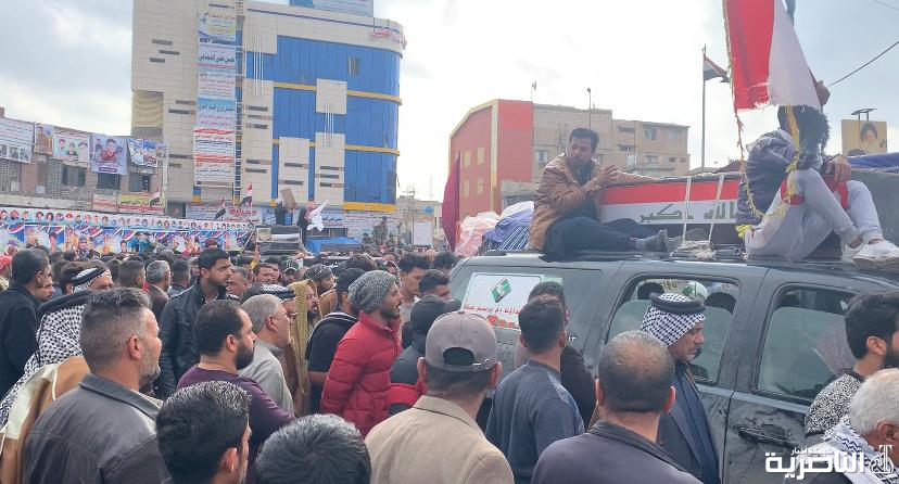 هجوم انتحاري لداعش الارهابي في مدينة سامراء وجميع القتلى والمصابين من اهالي الناصرية بالصور: الناصرية تشيع شهداء سرايا السلام الذين استشهدوا في سامراء
