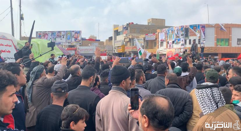 هجوم انتحاري لداعش الارهابي في مدينة سامراء وجميع القتلى والمصابين من اهالي الناصرية بالصور: الناصرية تشيع شهداء سرايا السلام الذين استشهدوا في سامراء