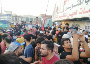 متظاهرون الحبوبي