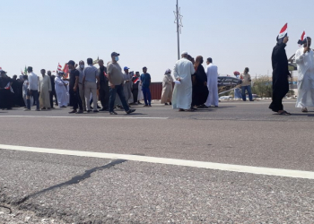 وقفة احتجاجية لمحتجزي رفحاء والسجناء السياسين (من الارشيف).