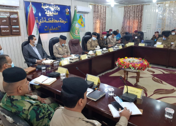الموتمر الصحفي لقيادة شرطة ذي قار