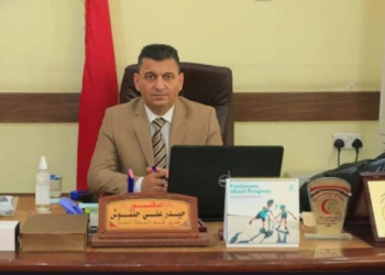 مدير قسم الصحة العامة حيدر علي حنتوش (من الارشيف).