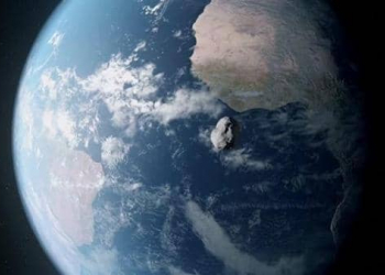 كويكب قريب من سطح الارض (من الارشيف).