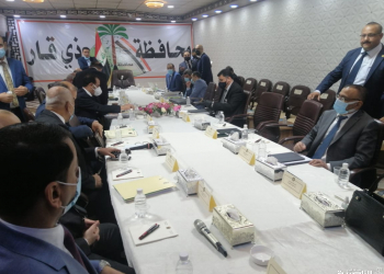 جلسة استثنائية عقدت في محافظة ذي قار