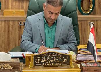 محافظ ذي قار: “اصوات نشاز” تبث الاشاعات لزعزعة الوضع في المحافظة ويؤكد انه مستمر في اداء مهامه محافظ ذي قار: “اصوات نشاز” تبث الاشاعات لزعزعة الوضع في المحافظة