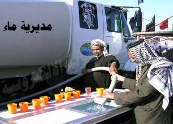 ماء ذي قار تطلق حملة لدعم المواكب الحسينية