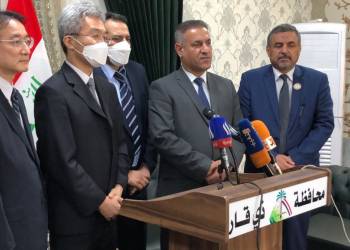 وفد كوري في ذي قار لإنشاء مركز قلب الاطفال