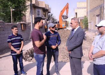 محافظ ذي قار يعلن انطلاق العمل بالمشاريع الخدمية ضمن صندوق اعمار ذي قار