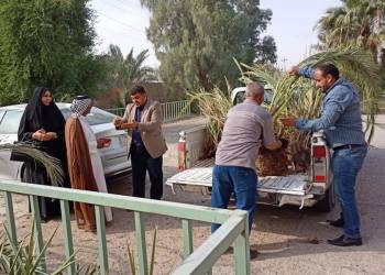 تزامناً مع بدء العام الدراسي، زراعة ذي قار تجهز المدارس بالمزروعات