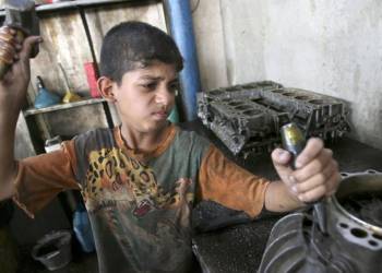 الادارة المحلية في سوق الشيوخ تطالب بوضع حدٍ لعمالة الاطفال 