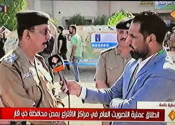 تلفزيون الناصرية: دفاع مدني ذي قار تؤمِّن مراكز الاقتراع بـ50 فرقة اطفائية