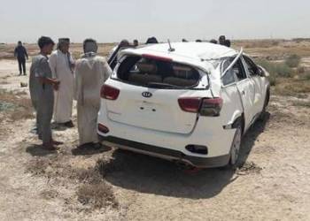 مصرع ضابط في وزارة الدفاع برتبة مقدَّم بحادث سير في ذي قار
