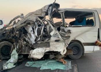 حادث مروري يودي بحياة وإصابة 7 اشخاص جنوب الناصرية