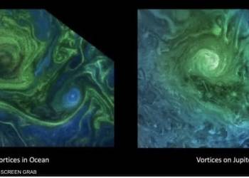 دراسة تفك لغز "أعاصير المشتري"