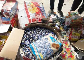 الرفاعي: 350 كغم من المواد منتهية الصلاحية ضبطت في الاسواق