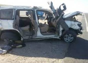 مصرع وإصابة 5 اشخاص بحادث سير مروِّع غرب الناصرية