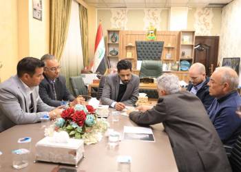 محافظ ذي قار يبحث مع منظمة ايطالية ملف تطوير السياحة في المحافظة