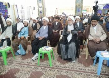 بالصور: مدرسة العلوم الدينية في الناصرية تعقد ملتقاها التبليغي ال 28
