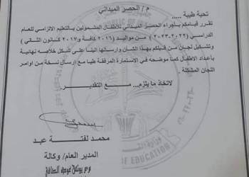 تربية ذي قار توجه بتشكيل اللجان لحصر الأطفال المشمولين بالتعليم الالزامي للعام الدراسي الجديد