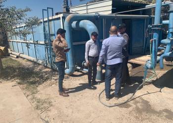 بيئة ذي قار: لجنة مشتركة لمتابعة محطات مياه الاسالة