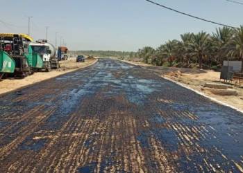 توقف العمل في طريق "ياحسين" بعد مطالبات بان يمتد المشروع الى مدخل الناصرية الغربي