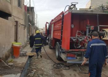 ذي قار: وفاة شاب في حريق اندلع داخل منزله شمال الناصرية