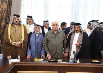 فالح الفياض وشيوخ العشائر