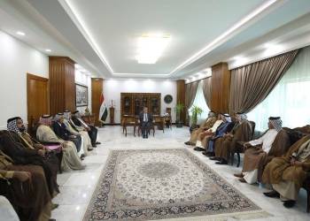رئيس مجلس القضاء الاعلى يستقبل شيوخ عشائر من محافظة ذي قار