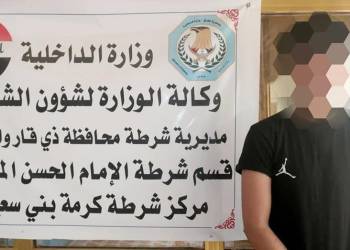 اعتقال متهمينِ اثنين بارتكاب جريمة قتل جنوب الناصرية