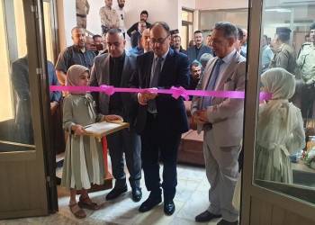 افتتاح دار القضاء في قلعة سكر شمال الناصرية 