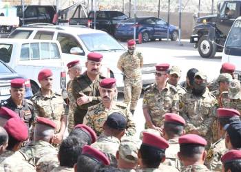 فوج طوارئ شرطة ذي قار التكتيكي يُنهي مهمته في تأمين الزائرين بمدينة النجف