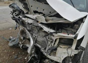مصرع وإصابة أربعة أشخاص اثر انقلاب عجلة جنوب الناصرية