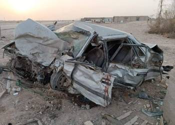 مصرع 6 اشخاص في حادث مروري مروِّع جنوب الناصرية