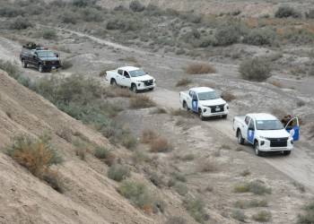 بالصور: شرطة ذي قار تنفذ واجباً امنيَّاً عند حدود محافظة المثنى