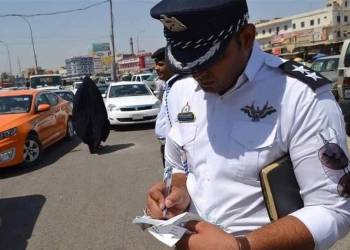 اذاعة الناصرية: مرور ذي قار ترصد اكثر من 300 مخالفة يومياً