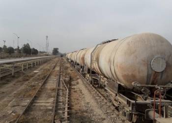 اصطدام قطار لنقل المنتجات النفطية بعجلة مدنية في الناصرية